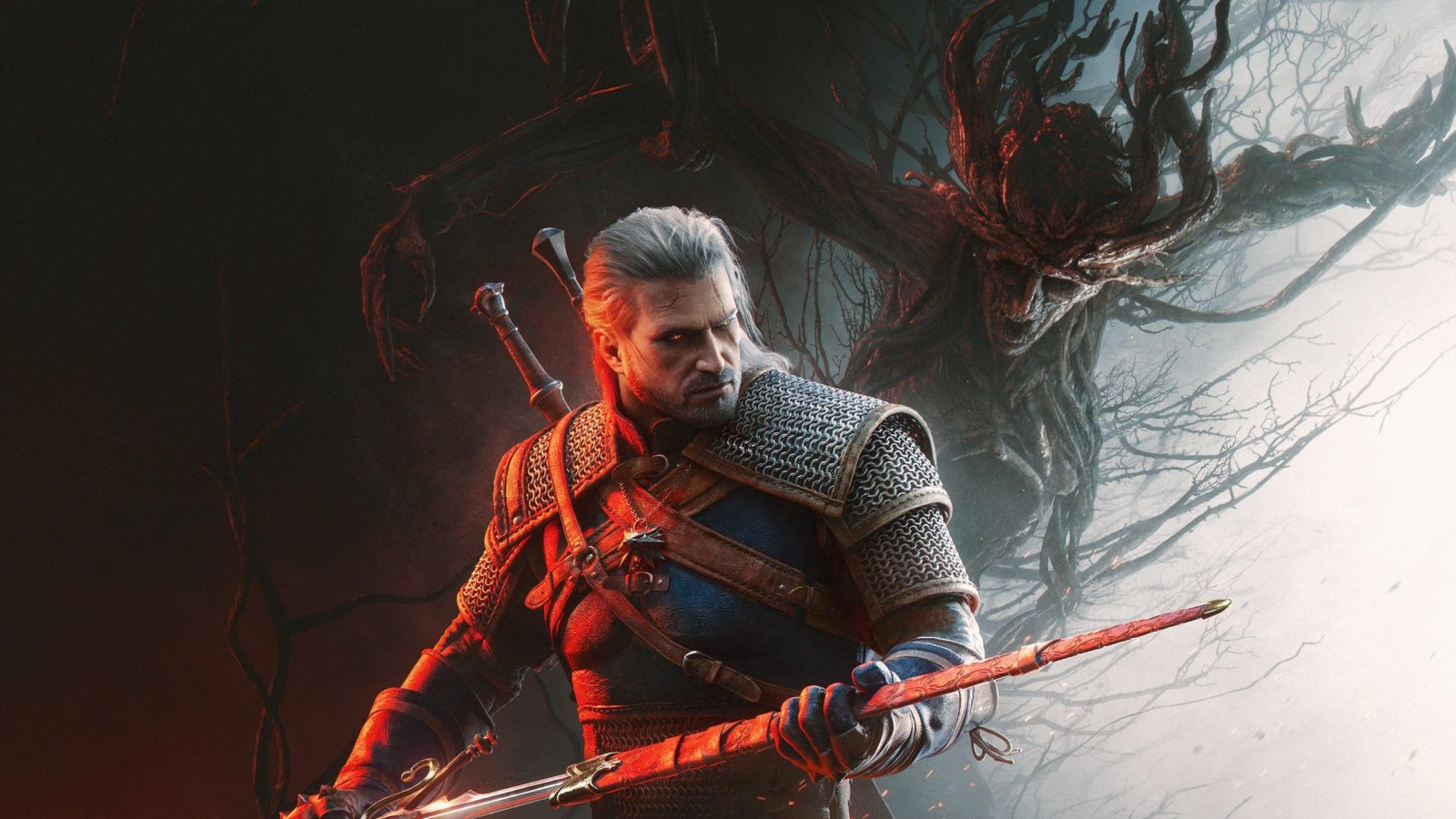 Geralt di Rivia in The Witcher 3: Songs of the Past