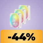 Hai bisogno di nuove ventole per il tuo PC da gaming? Su Amazon il triple pack Corsair è in sconto al minimo storico