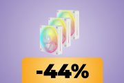 Hai bisogno di nuove ventole per il tuo PC da gaming? Su Amazon il triple pack Corsair è in sconto al minimo storico