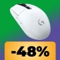 Il mouse Logitech G305 con 12.000 DPI e un design leggero ed ergonomico è in offerta su Amazon al suo minimo storico