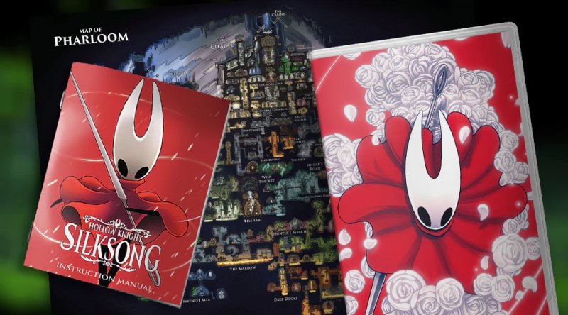 I contenuti dell'edizione fisica di Hollow Knight: Silksong