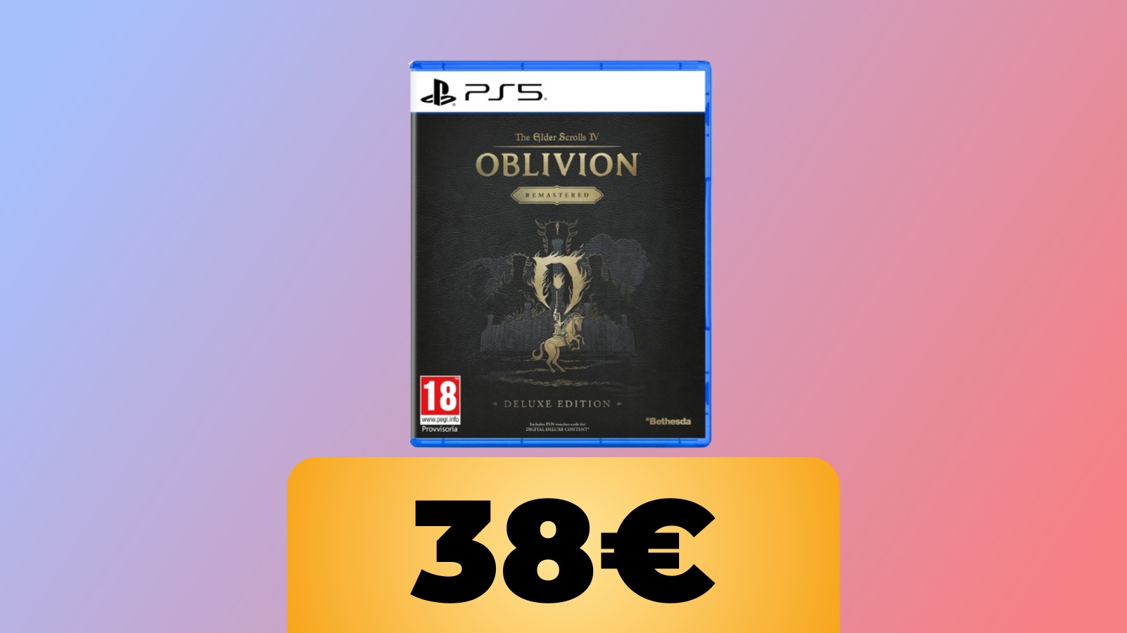 Esplora Cyrodiil: The Elder Scrolls IV Oblivion Remastered Deluxe è in sconto su Amazon