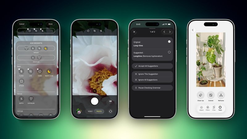 L'app Fotocamera e le funzioni di Siri