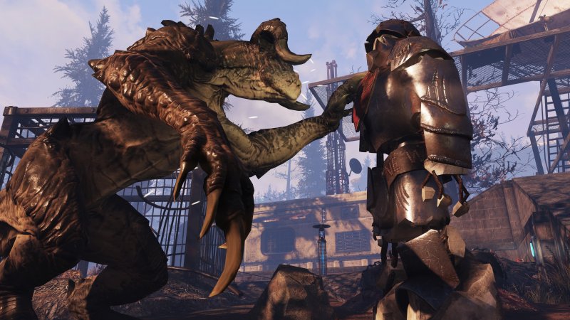 Chi non vorrebbe un Deathclaw domestico?