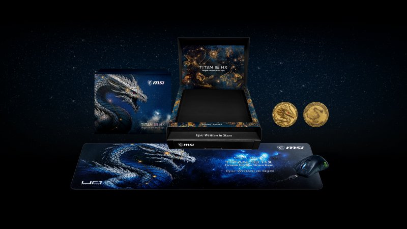Il bundle Titan 18 HX Dragon Edition Draco Epic