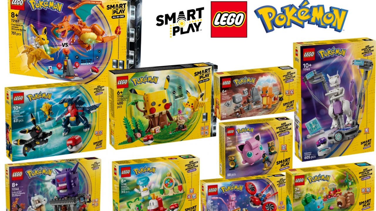 13 set LEGO Pokémon con Smart Play arrivano ad agosto, ma non in Italia ...