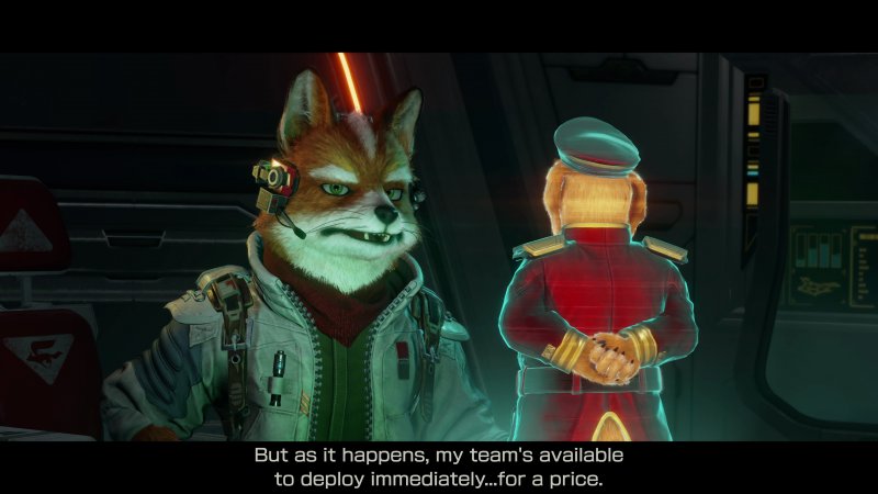 Fox McCloud in questa riedizione non è l'eroe senza macchia che sembrava essere in passato, ma è un'autentica canaglia dello spazio con precisi interessi personali