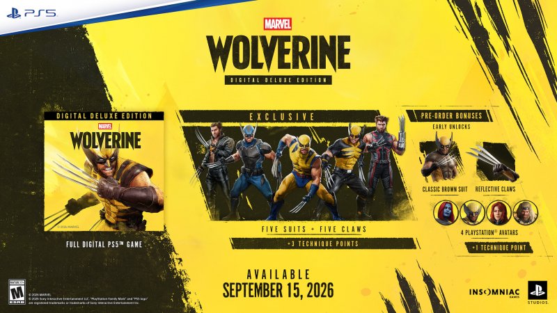 Marvels Wolverine Digital Deluxe