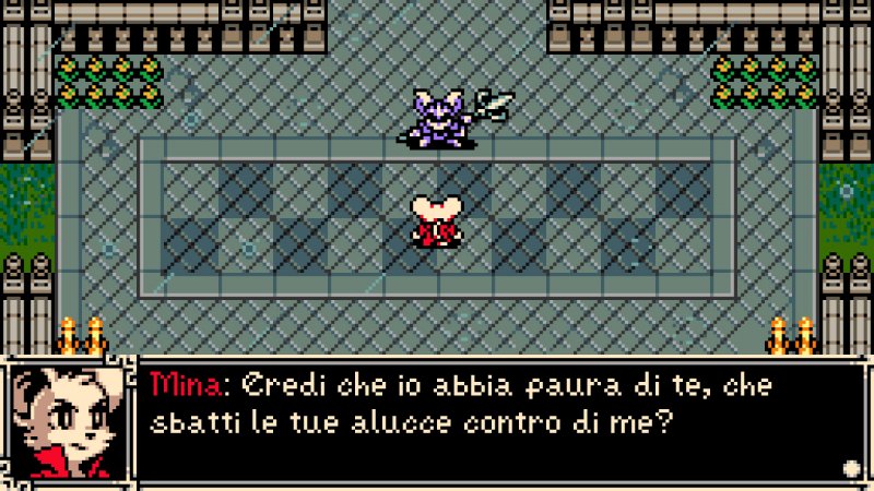 Mina The Hollower è un videogioco difficile: lo scriviamo anche qui, nella didascalia delle immagini, dato che in molti sono rimasti sorpresi da questa sua caratteristica