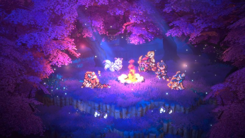 Threads of Time ha un'estetica deliziosa che  ricorda i classici JRPG
