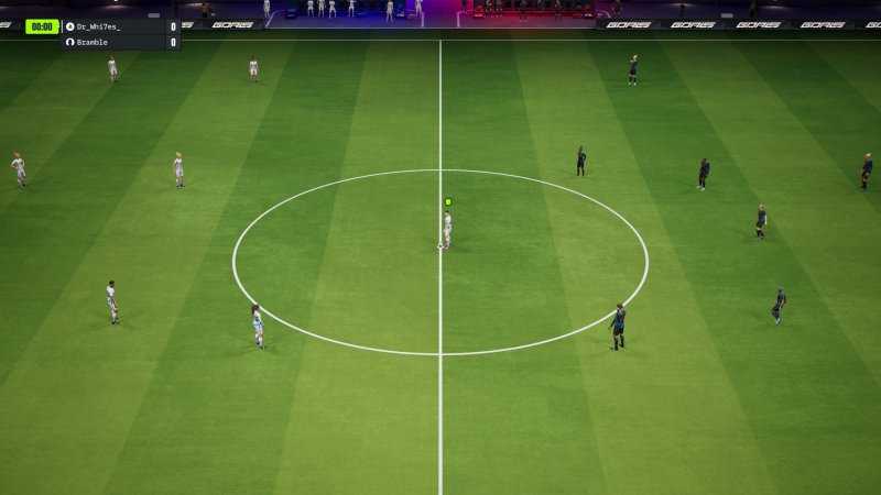 Il calcio di inizio