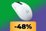 Il mouse Logitech G305 è in offerta su Amazon al minimo storico: 12.000 DPI, batteria infinita e 6 pulsanti programmabili