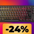 La tastiera da gaming Corsair K70 è in offerta su Amazon: switch meccanici e retroilluminazione RGB