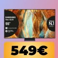 Il televisore Samsung Neo QLED 4K Vision AI da 55' è in sconto su Amazon: risparmia il 31%