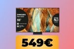 Il televisore Samsung Neo QLED 4K Vision AI da 55" è in sconto su Amazon: risparmia il 31%