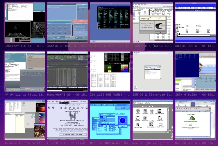 Virtual OS Museum