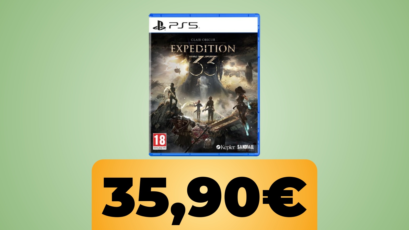 Clair Obscur: Expedition 33 raggiunge un nuovo minimo storico su Amazon: risparmia il 28%