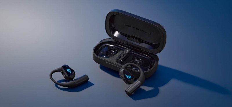 La confezione degli ASUS ROG Cetra Open Wireless