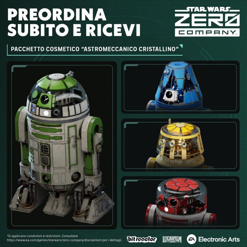 Bonus preordine di Star Wars Zero Company