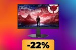 Il monitor Lenovo Legion da 27" è in promozione su Amazon: puoi acquistarlo al minimo storico
