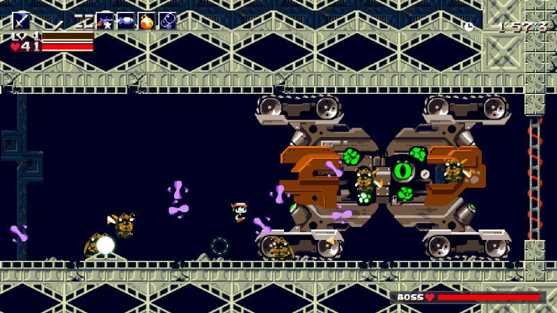 Uno dei boss di Cave Story+
