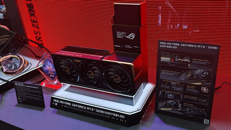 La GPU ROG Astral GeForce RTX 5090 Edition 20