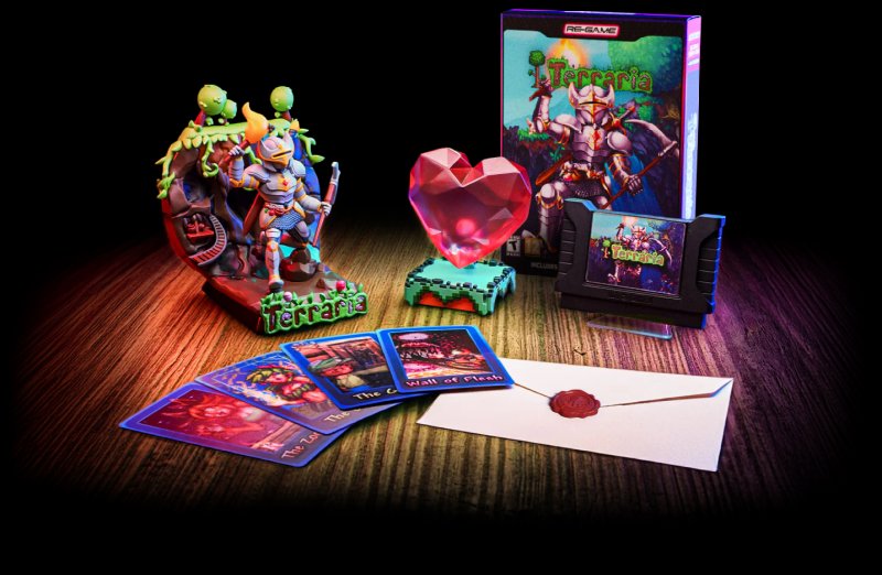La nuova edizione da collezione di Terraria