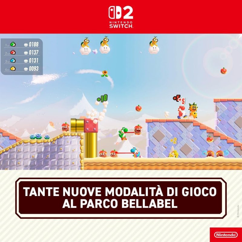 Super Mario Bros. Wonder - Nintendo Switch 2 Edition + Tutti al Parco Bellabel