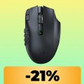 Il mouse da gaming Razer Naga V2 HyperSpeed è in promo su Amazon: massima velocità e precisione