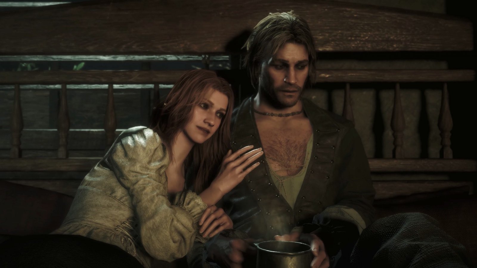 Una scena di Assassin's Creed: Black Flag Resynced mostra le differenze con l'originale