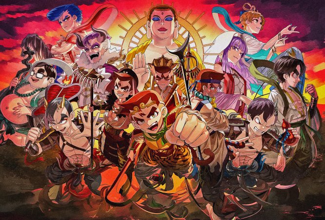Wukong in stile beat 'em up