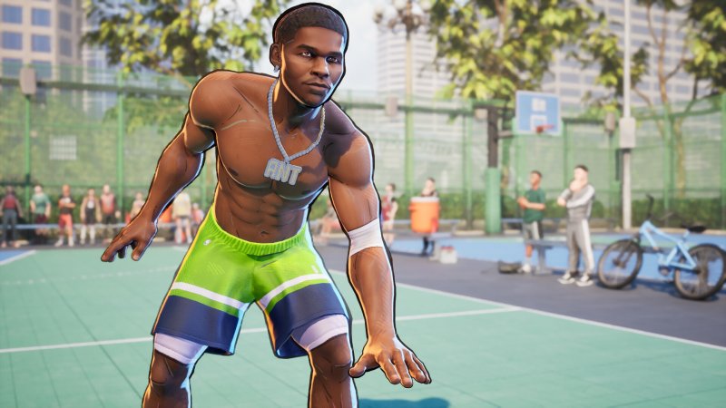I contorni netti dei  giocatori, oltre a far parte dello stile visivo di NBA The Run, aiutano a non perdere mai di vista i propri giocatori