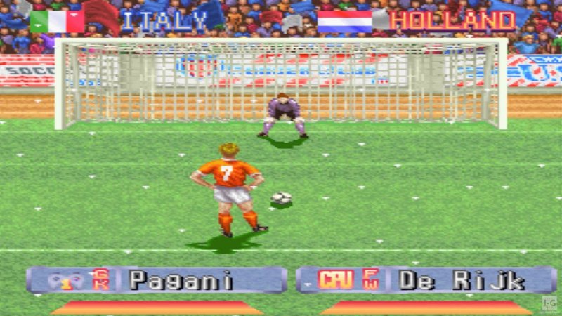 I calci di rigore erano ricreati alla grande in International Superstar Soccer Deluxe