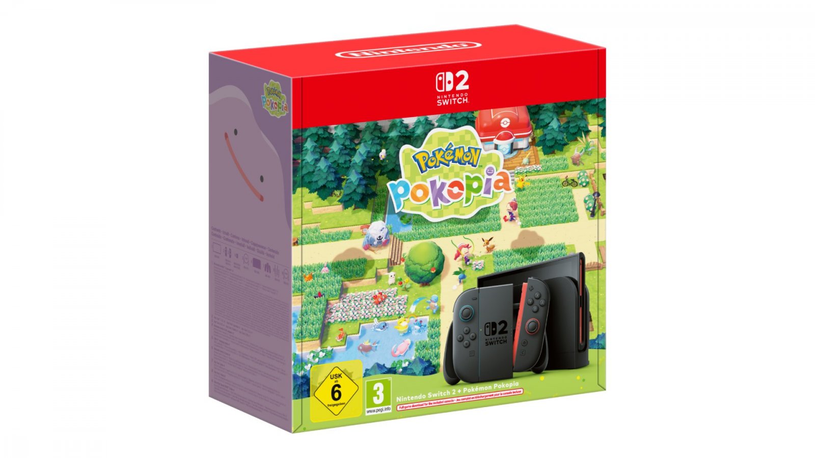 Il bundle con Nintendo Switch 2 e Pokémon Pokopia è ufficiale