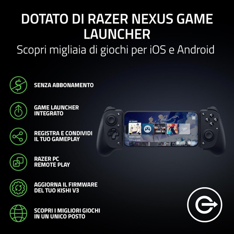 Caratteristiche del Razer Kishi V3