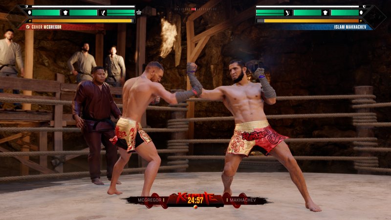 Conor McGregor affronta un avversario nell'arena del Kumite in EA Sports UFC 6