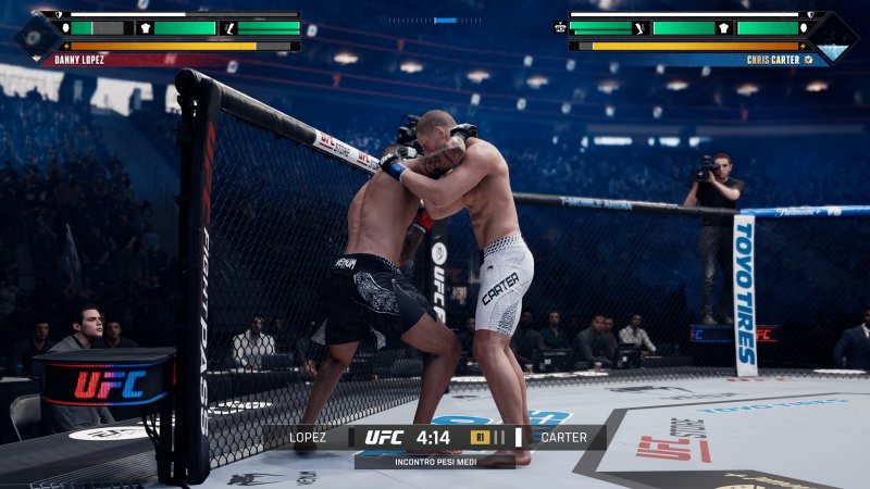 La resa visiva di EA Sports UFC 6 è ottima