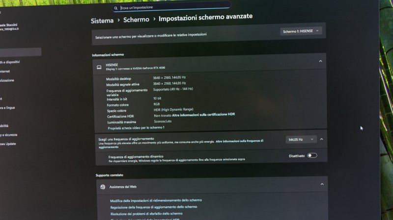 Nessun problema nell'uso del TV su PC