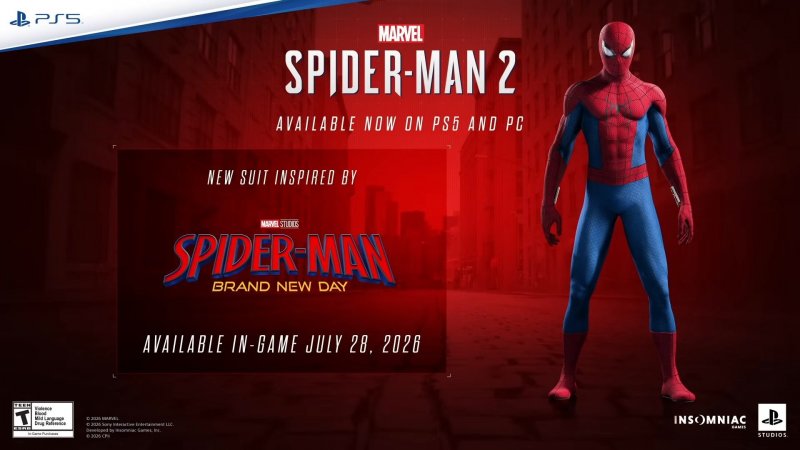 La Fresh Start Suit per Marvel's Spider-Man 2