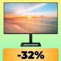 Il monitor Philips da 27' e refresh rate da 120Hz è in offerta su Amazon al suo minimo storico