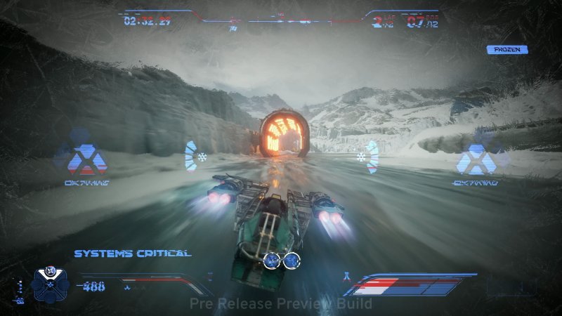Su Ando Prime i motori dello speeder si ghiacciano in pochi secondi. Per riscaldarli bisogna passare in questi piccoli tunnel, ma occhio a non schiantarvi