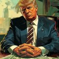 La copertina di GTA 6 è stata parodizzata per uno slogan MAGA di Trump