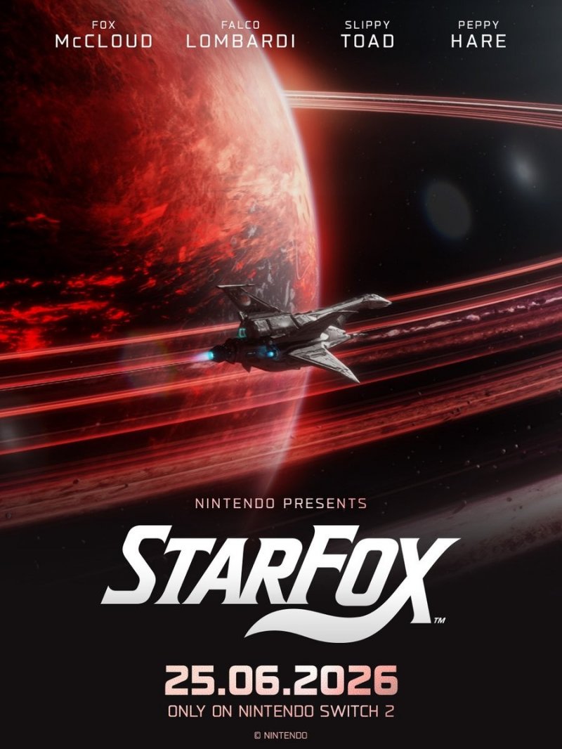 Il poster cinematografico di Star Fox