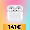 Gli auricolari AirPods 4 sono in sconto su Amazon per le offerte Prime Day