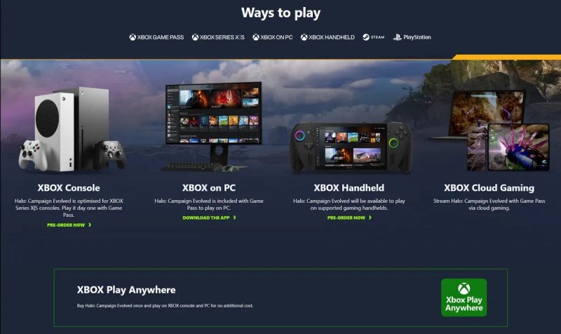 Un esempio del nuovo logo Xbox Handheld
