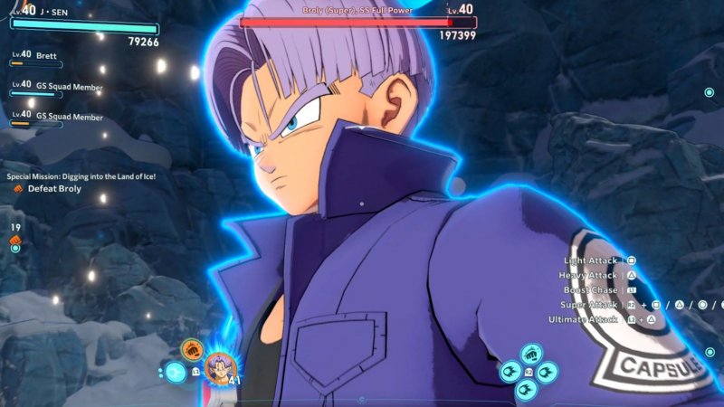 La trasformazione in Future Trunks in Dragon Ball Xenoverse 3
