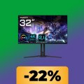 Il monitor Gigabyte OLED da 32' e 240Hz è in sconto su Amazon per le offerte Prime