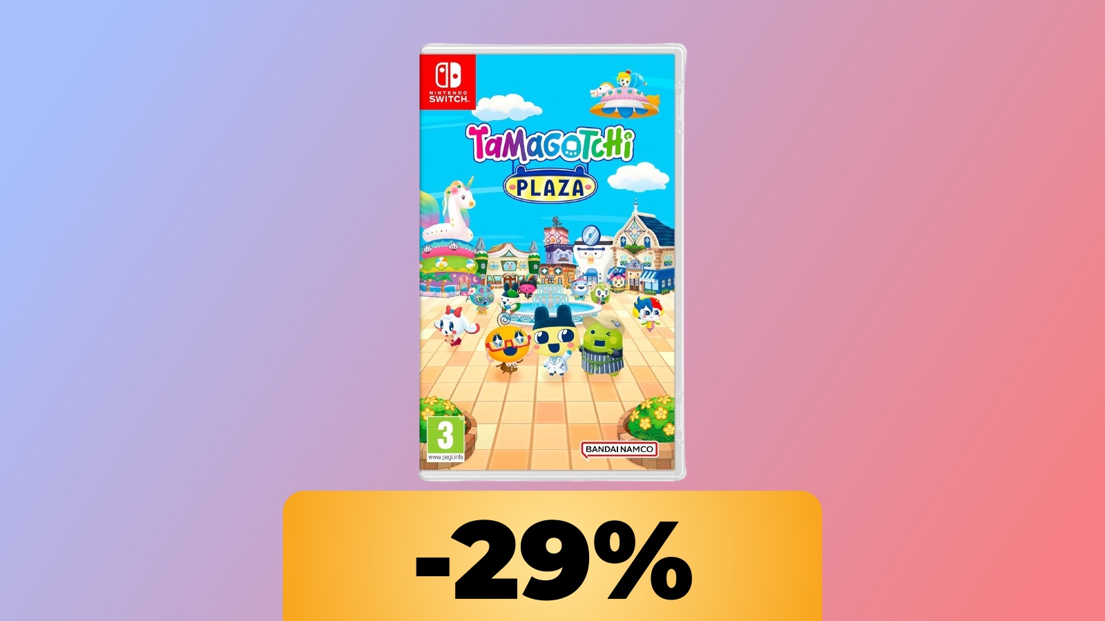 Tamagotchi Plaza per Nintendo Switch è in sconto su Amazon per le Offerte Prime