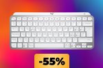 La tastiera Logitech MX Keys Mini retroilluminata compatibile con macOS è in promozione su Amazon