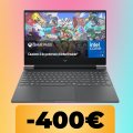 Il lapto HP Victus 15 con scheda video NVIDIA GeForce RTX 5050 è scontatissimo su Amazon per i Prime Days